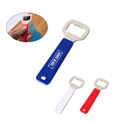 Beer Bottle Opener With Plastic Handle