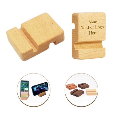 Wooden Cellphone Stand