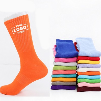 Breathable Cotton Athletic Socks