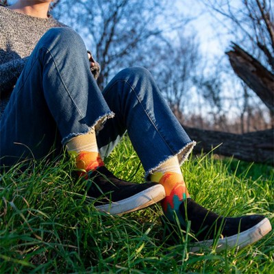 Quarter Spring Socks - Fresh Mid-Calf Comfort for the Season - American Made