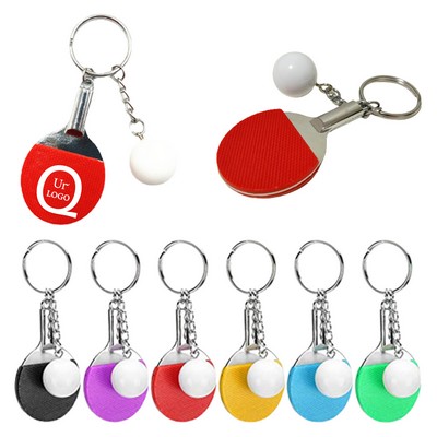 Table Tennis Keychain