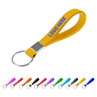 Silicone Bracelet Keychain