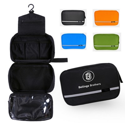 Waterproof Travel Toiletry Bag with Hanging Hook