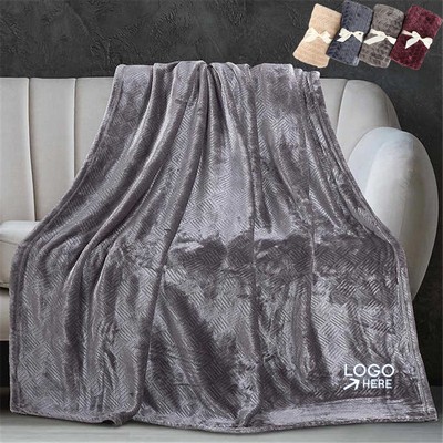 Custom Velvet Throw Blanket For Elegant Style