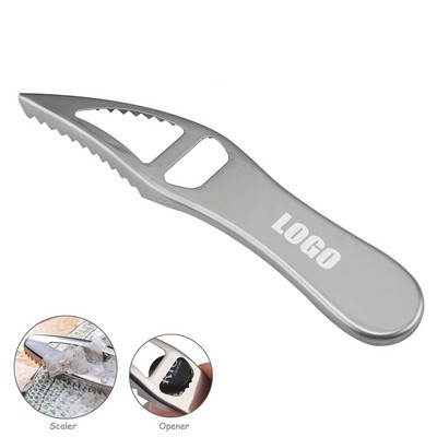 2 IN 1 Bottle Opener With Scaler