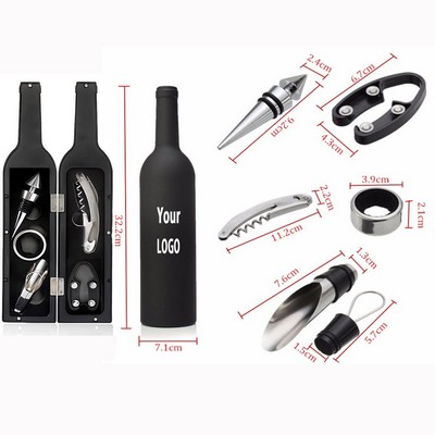 5-Piece Wine Bottle Corkscrew & Accessory Set