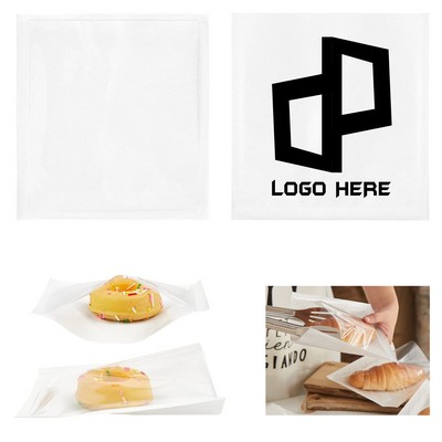 7.48X5.12Inch White Grease Proofing Kraft Paper Bag