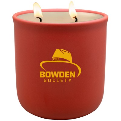 4055 15 Ounce Grand Haven Satin Finish Earthen Ware Candle