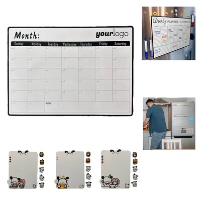 Magnetic Dry Erase Calendar