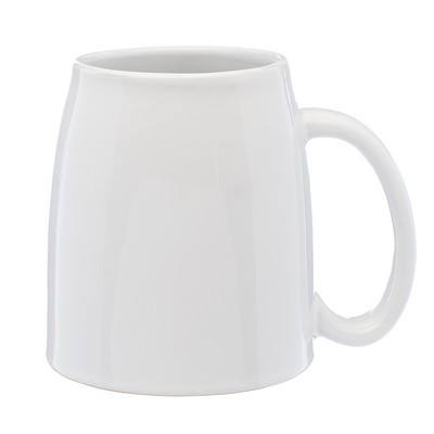 Inverted Ceramic Personalized Mugs. 18 oz