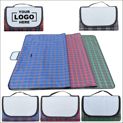 Checkered Outdoor Picnic Blanket