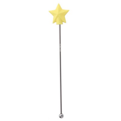 7.5 L Stainless Steel Star Top Swizzle Sticks Mixing Sticks