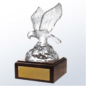 Soaring Eagle Award - Wood Base