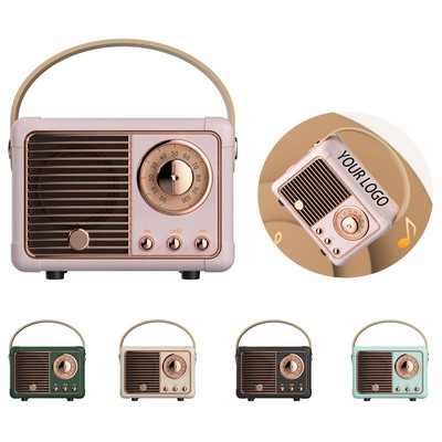 Mini Retro Bluetooth Speaker