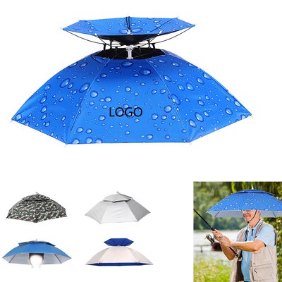 Foldable Fishing Umbrella Hat (Including Shipping Charge)