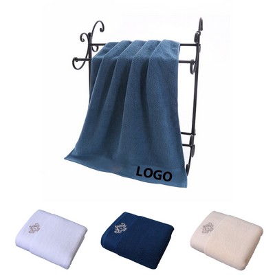 Cotton Embroidered Bath Towel