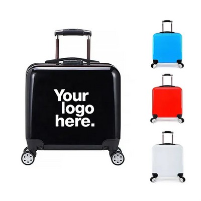 18 Inch Carry-On Suitcase with Spinner Wheels