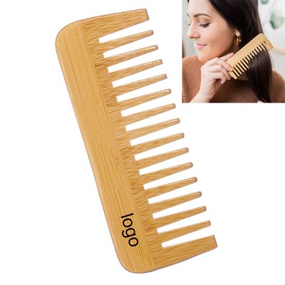 Bamboo Large Hair Detangling Comb