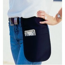 Fame® F31PT Money Pouch Apron with Tie Belt