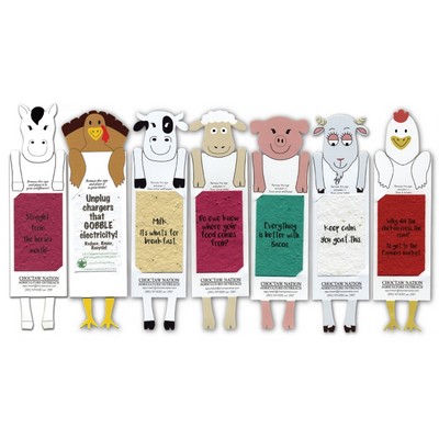 Farm Animal Bookmark