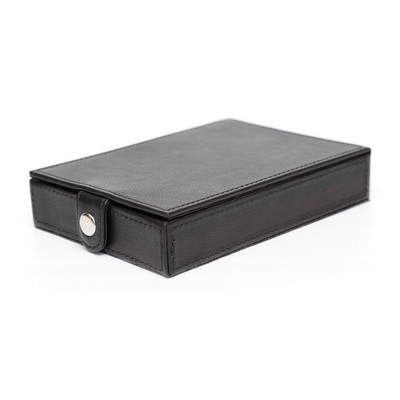 Ashlin® Designer Midnight Black Sanremo Quad Pen Box