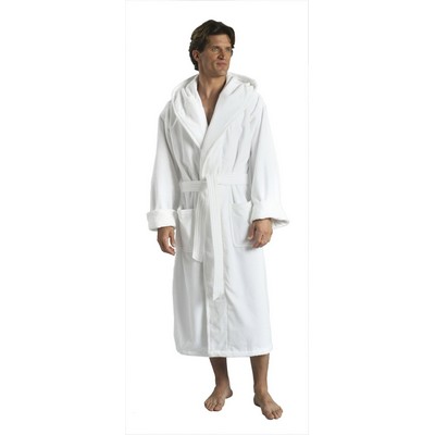 52" Luxe Premier Rolled Cuff Velour Hooded Robe