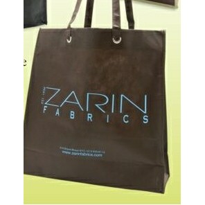 Imported Non-Woven Designer Style Totes W/Grommets (13"x5"x13"x5")