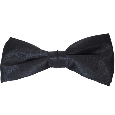 Custom Woven Polyester Clip On Bow Tie