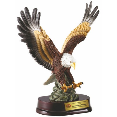 12" American Eagle Series Award (Eagle in Flight/ Painted)