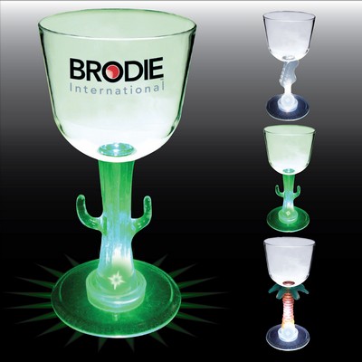 7 Oz. Light-Up Classic Novelty Stem Wine Glass