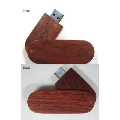 Blanchett Wooden Swivel USB Flash Drive