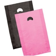 Magenta Pink High Density Encore™ Merchandise Bag w/ Die Cut Handle (12"x3"x18")