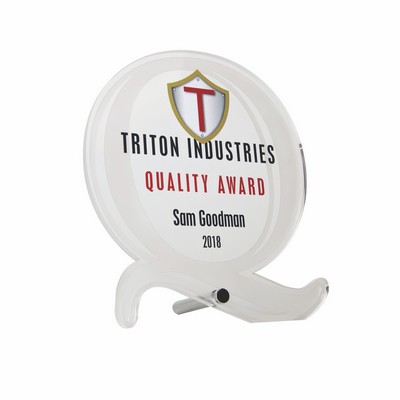 Acrylic Pin-Stand Q Award (7")