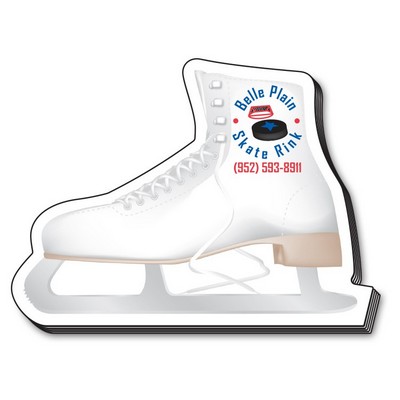 Adhesive Note Shape - Ice Skate (4x3) - 25 Sheets