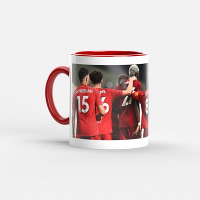 11 Oz. Full Color Two Tone Mug (Red Handle & Interior)