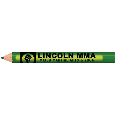 Green Heat Activated Color Changing Golf Pencils (Bright Green to Neon Yellow)