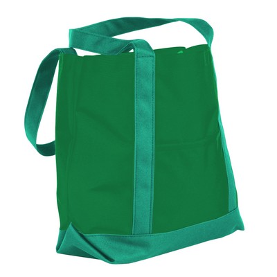 Reinforced 600 Denier Polyester Boat Tote (17"x13")