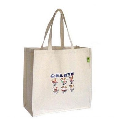 8 Oz. 16"x14"x4" Cotton Canvas Tote Bag