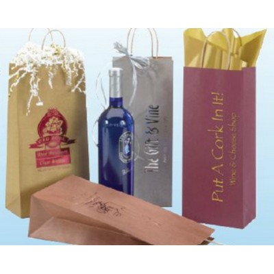 Paper Shopping Bag w/ Twisted Paper Handles (6 1/4"x3 1/2"x13")