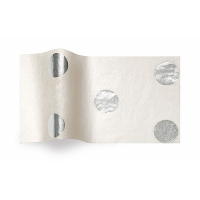 Reflections Silver Hot Spots Wrapping Tissue (20"x30")