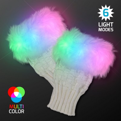 Fingerless LED Gloves - BLANK