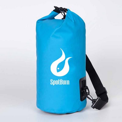 20L Foldable Waterproof Tube Bag/Dry Bag w/Adjustable Strap