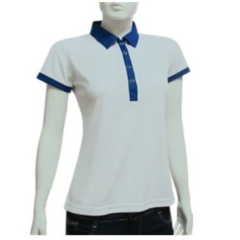 Women's CoolTech Polo Shirt w/Contrast Collar & Placket