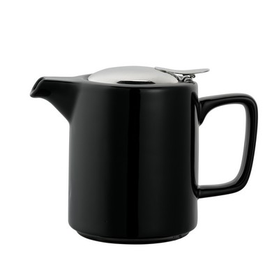 Black Ceramic Washington Teapot (0.47 Liter)