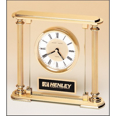 Upright Glass Clock Award (5.625"x7.25")