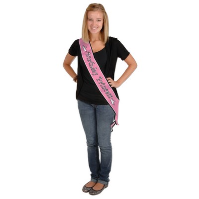 Birthday Princess Satin Sash