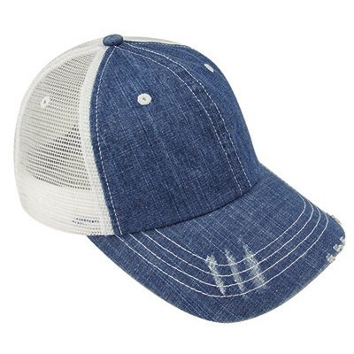 Mega Cap® Herringbone Contrast Stitch Cap