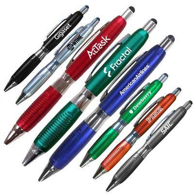 Smart Phone Stylus Ballpoint Pen With Comfort Grip