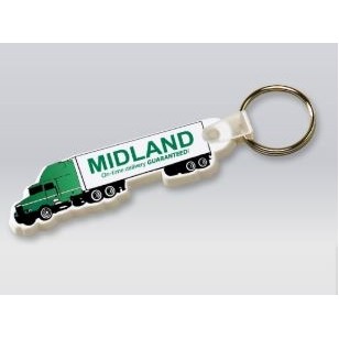 Truck Flexible Keychain (4-Color)