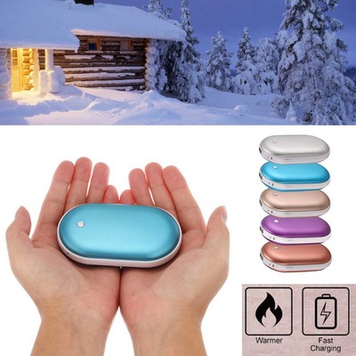 Kidder iBank® Hand Warmer + 5200mAh Power Bank Charger (Blue)